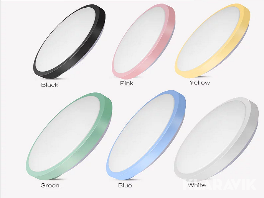 Takbelysning LED 22W vit 33x5cm - 20st