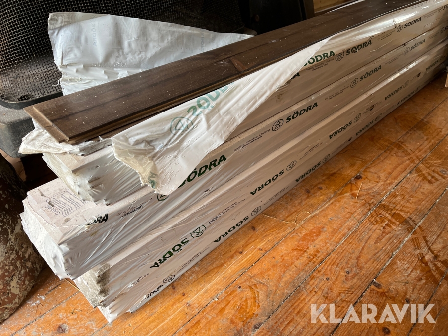 Spontad panel Södra 13x120mm ca 10m2