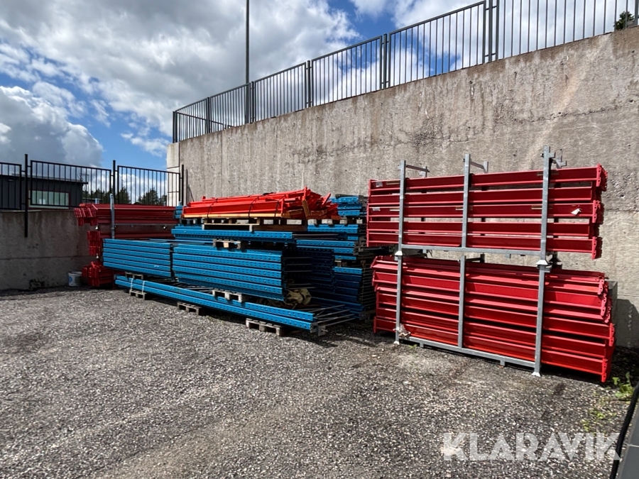 Större parti med pallställage EAS