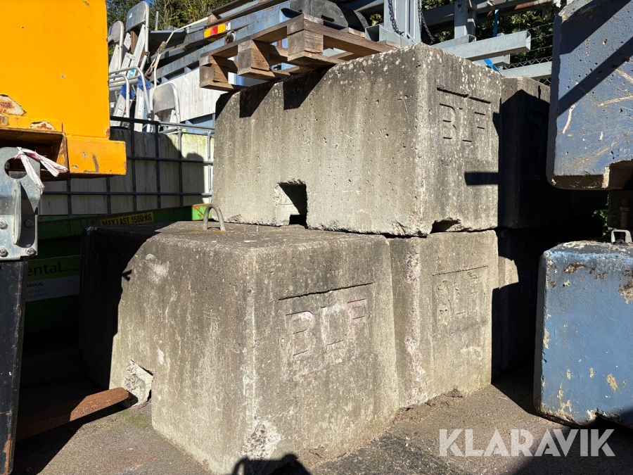 Betongfundament BLF 7st