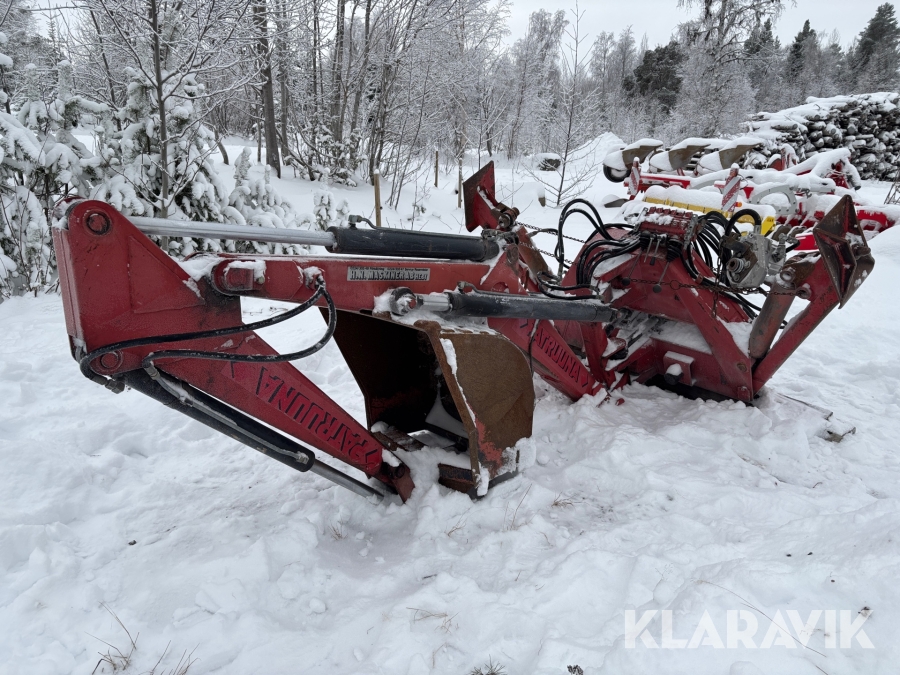 Grävaggregat Patruuna 10 Trepunkt