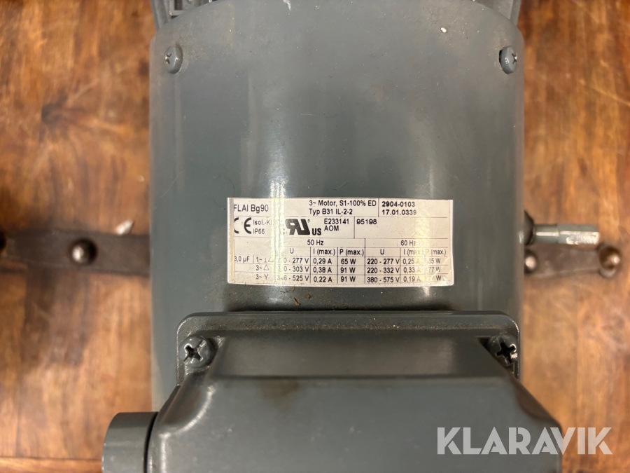 Växelmotor Premium Stephan Gftc4B3 med växelströmsmotor