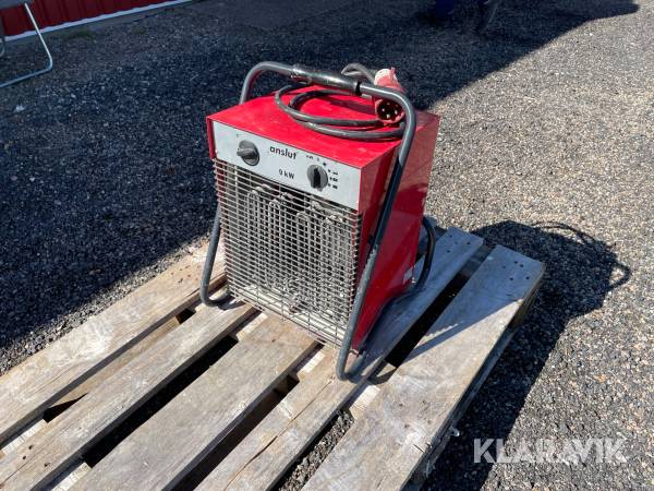 Byggfläkt Anslut 9 kW