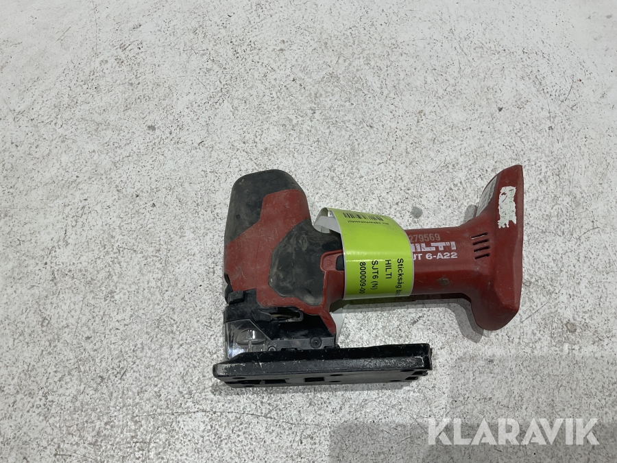 Sticksåg batteri Hilti SJT 6-A22