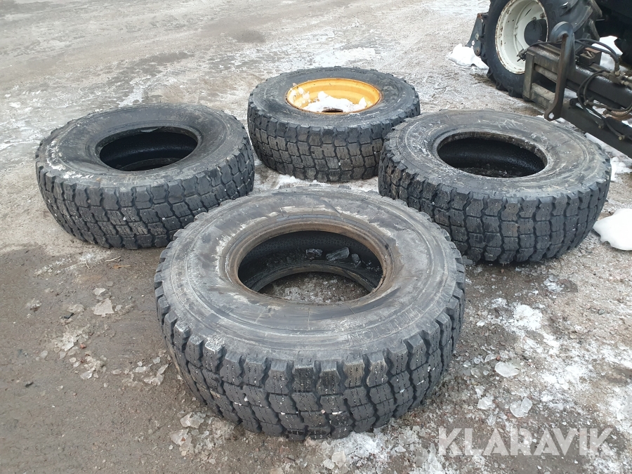 Entreprenaddäck 4st Winstone 17.5R25