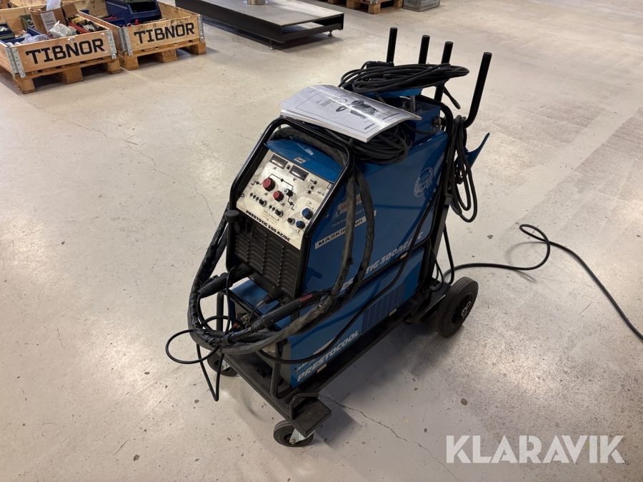 TIG svets Presto Prestationen 300 AC/DC med kylenhet Prestocool