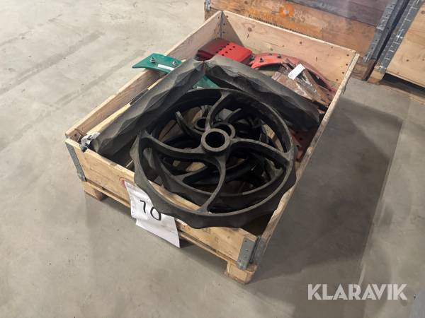 Ringvältsringar och diverse plogdelar