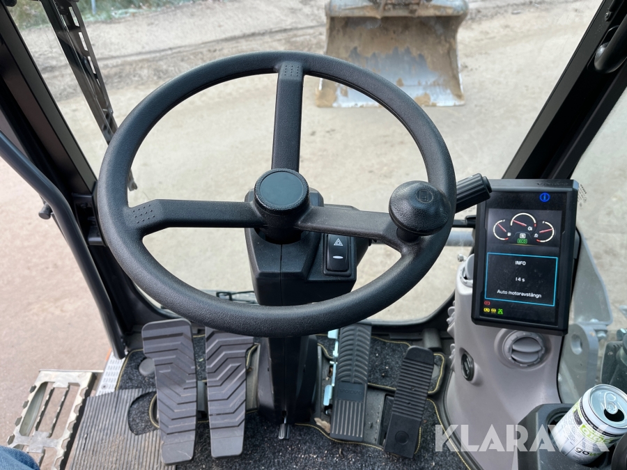 Hjulgrävare Volvo EWR150E GPS Vagn 7 redskap
