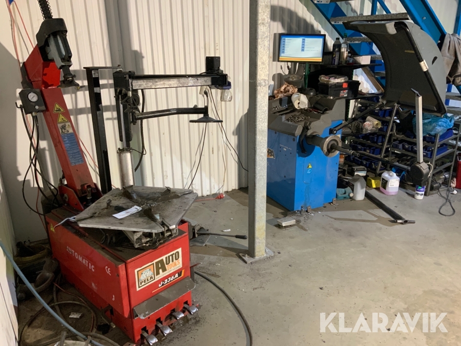 Däckmaskiner Däckmaskin och balanseringsmaskin