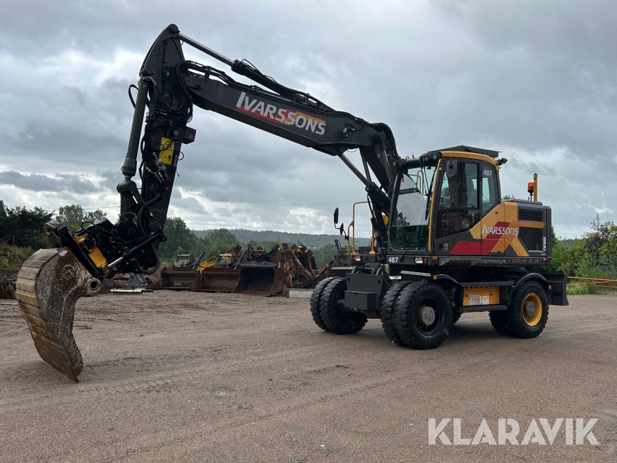 Grävmaskin Volvo EW 160 E