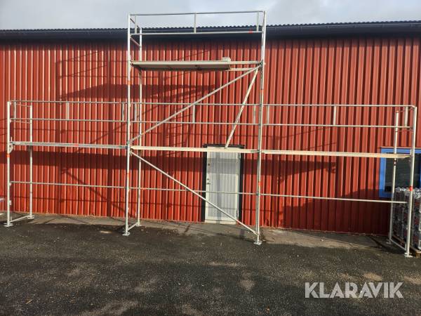 Paket med stålram Layher. Assco