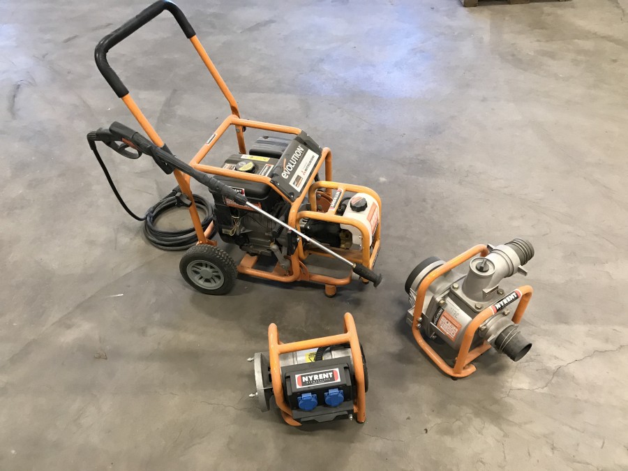 Högtryck / Elverk / Vattenpump