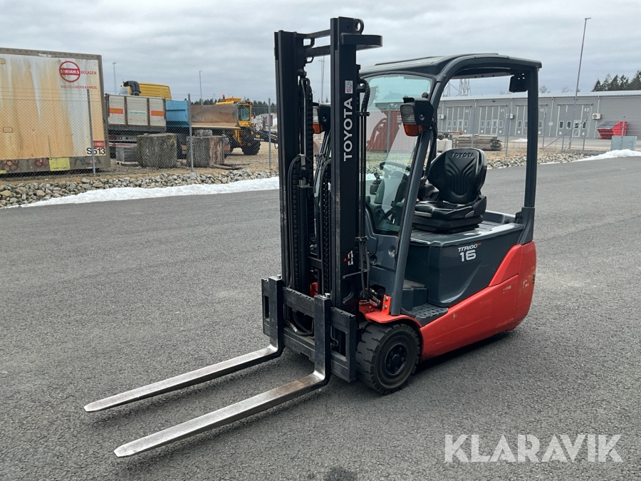 Motviktstruck Toyota 8FBET16