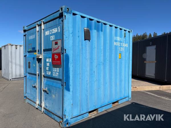 Förrådscontainer 10-fot isolerad