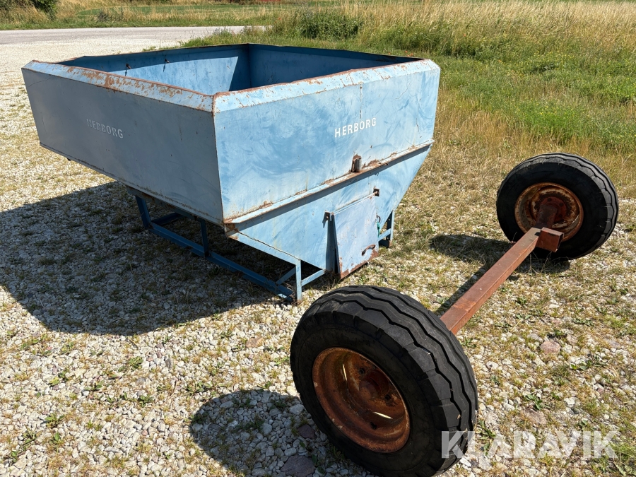 Binge Herborg 2x2m med hjulaxel