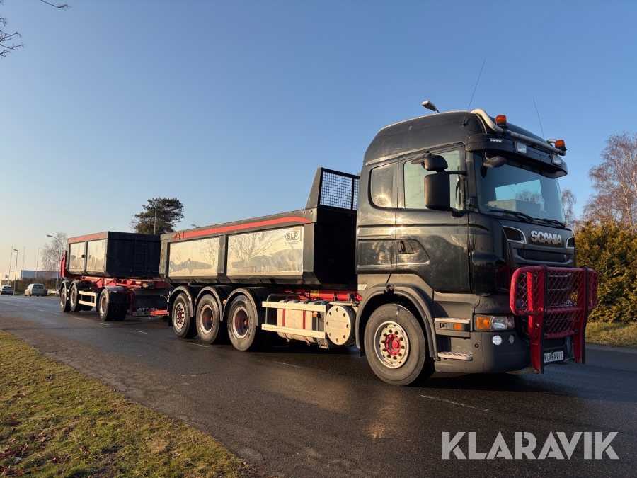 Kassettekipage Scania R560 med tipp