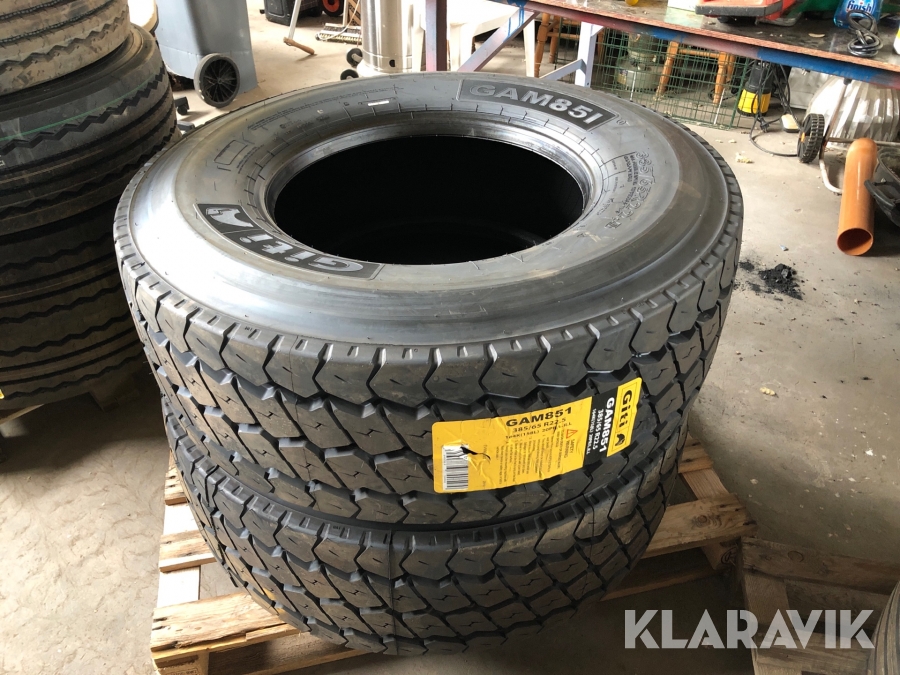 Däck / rulldäck till lastbil Giti Gam 851 