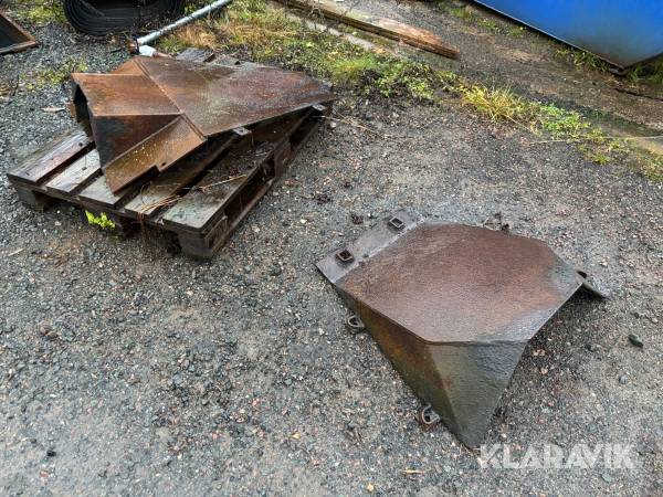 Bukplåtar  till Volvo L90C Volvo