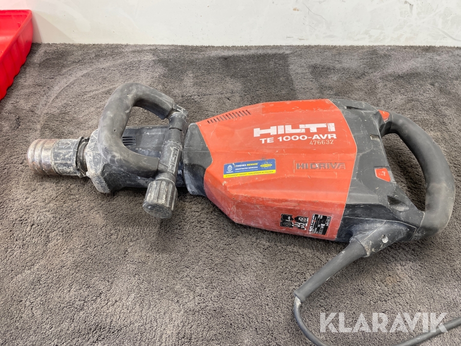 Mejselhammare Hilti TE 1000 AVR