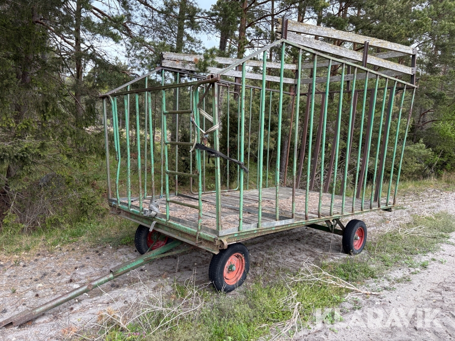 Småbalsvagn Röke-vagnen 4x2,25m