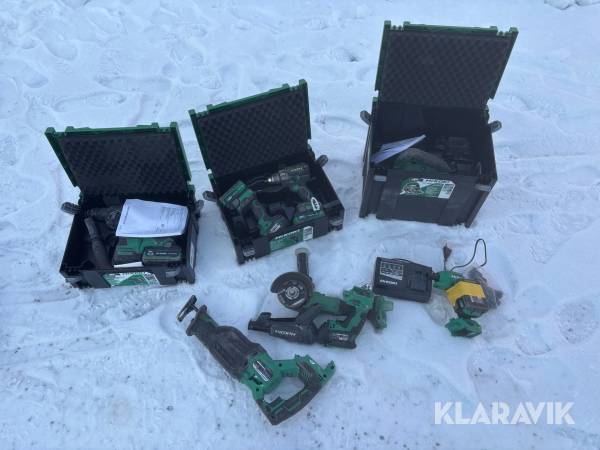 Diverse handverktyg Hikoki 8 st