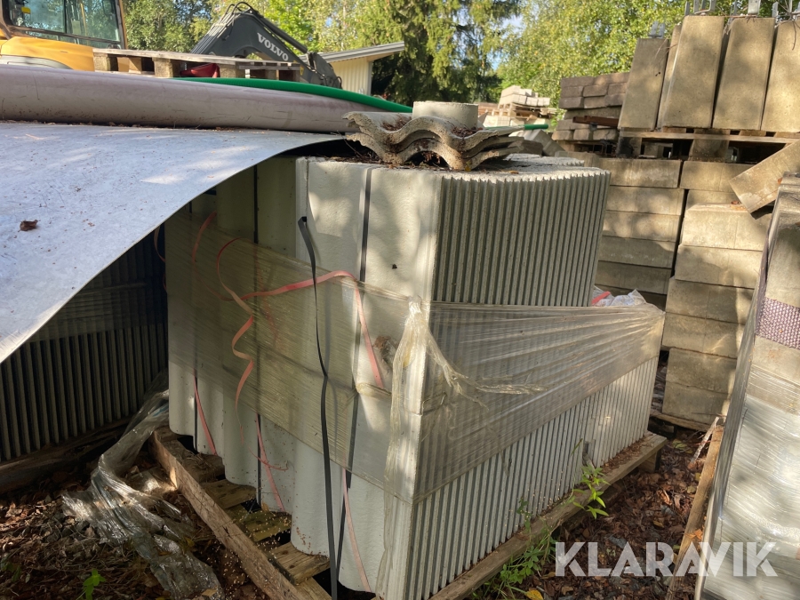 Taktegel Monier ljusgrå 8 pallar