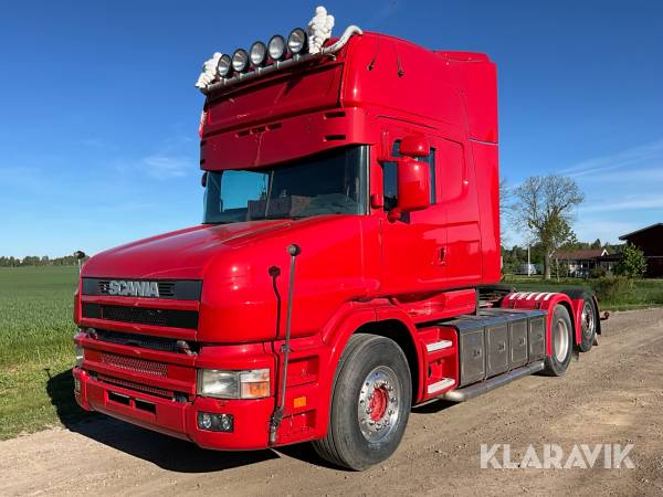 Dragbil Scania T144 V8 Topline