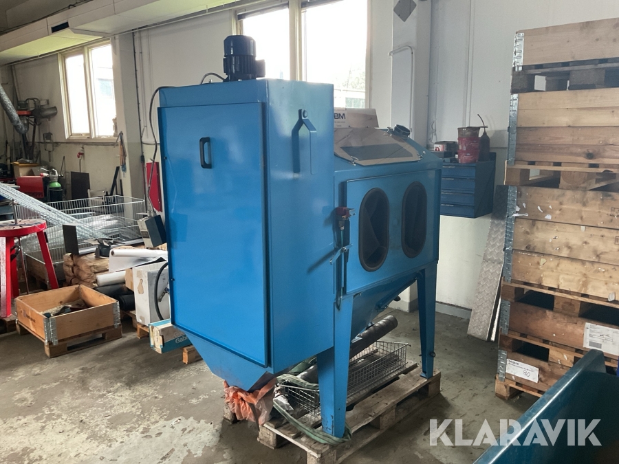 Blästerskåp SBM EB 800 x 1000