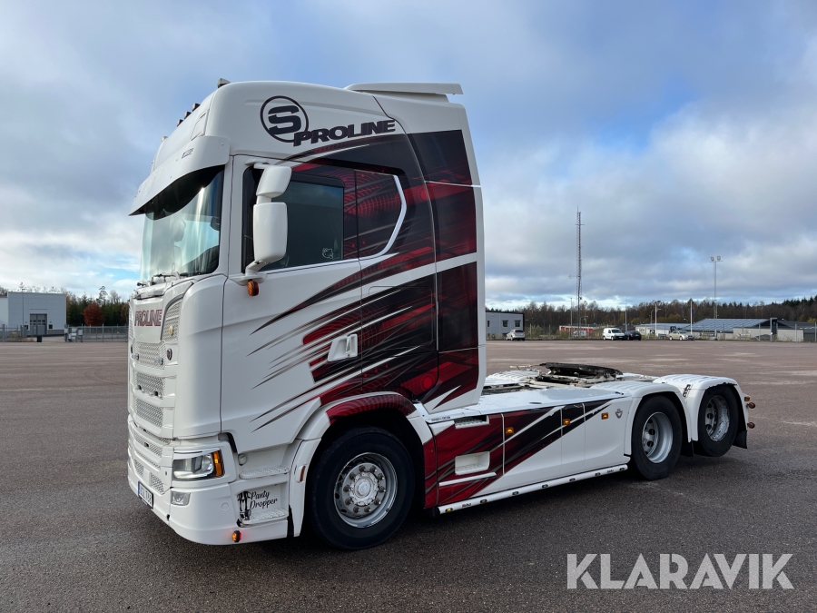 Dragbil Scania S580