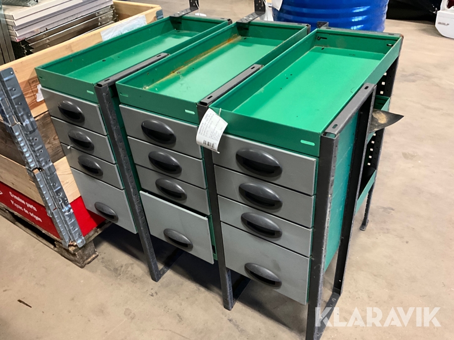 Verkstadsinredning till flera bilar