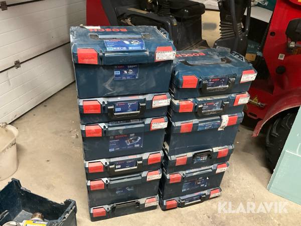 Maskinlådor Bosch 12st