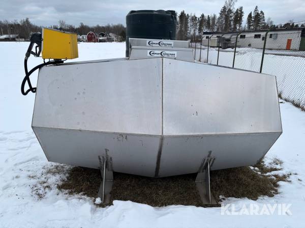 Dieseltank CalmarCisternen 3000L rostfri