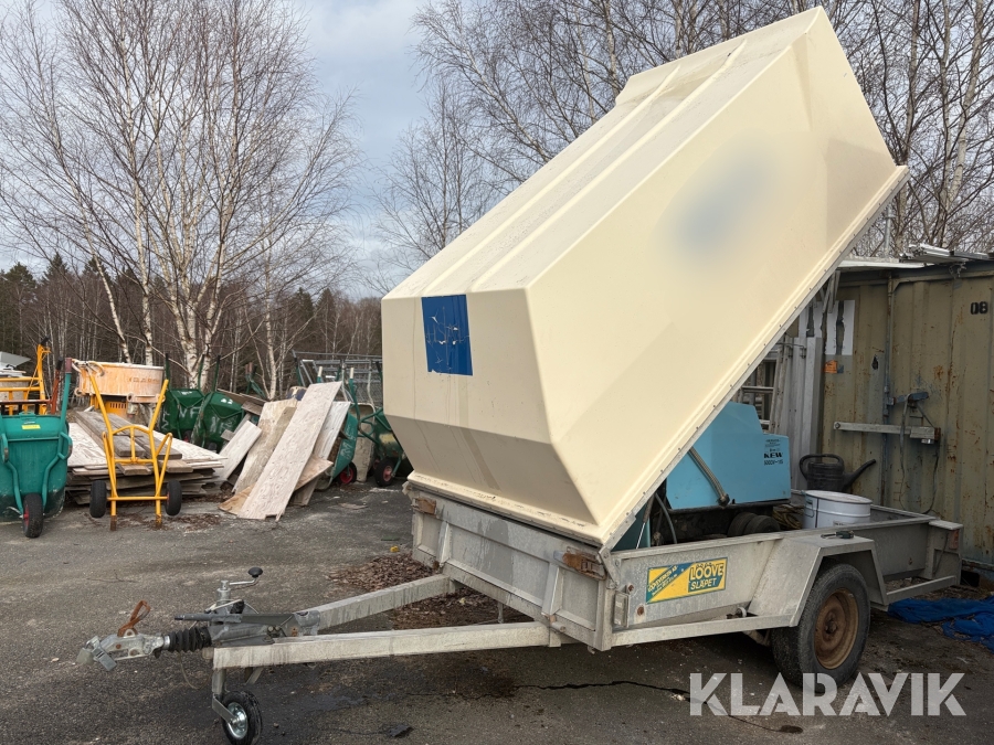 Högtryckstvätt med släpvagn KEW 5003V-115