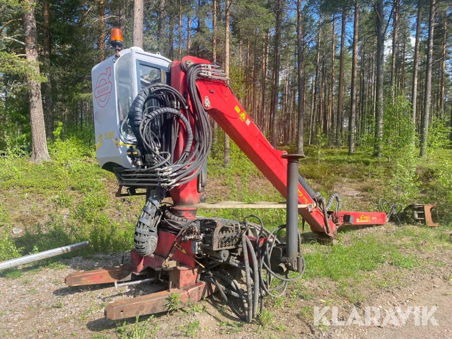 Timmerkran till lastbil Epsilon Plus EL 110 enkelt utskjut