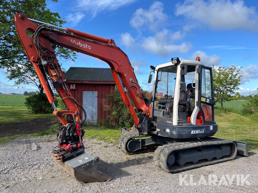 Grävmaskin Kubota KX161-3a