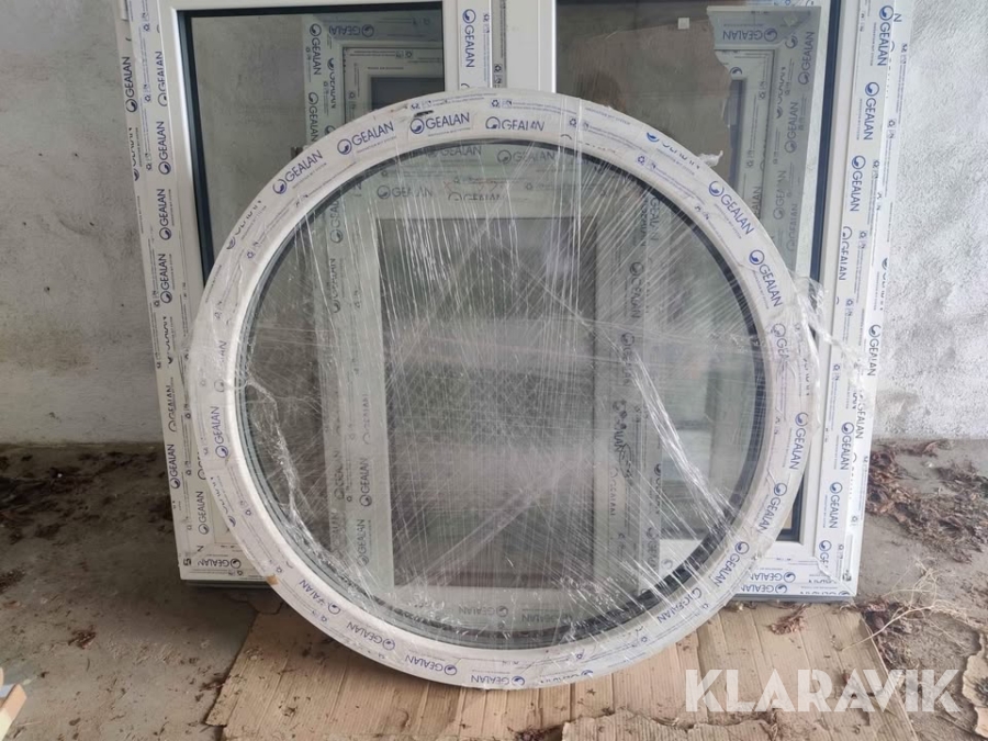 Fönster Gealan 9000 runt 100 cm