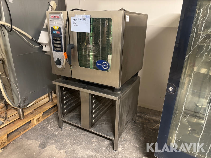 Kombiugn Rational SCC61 på stativ 1st