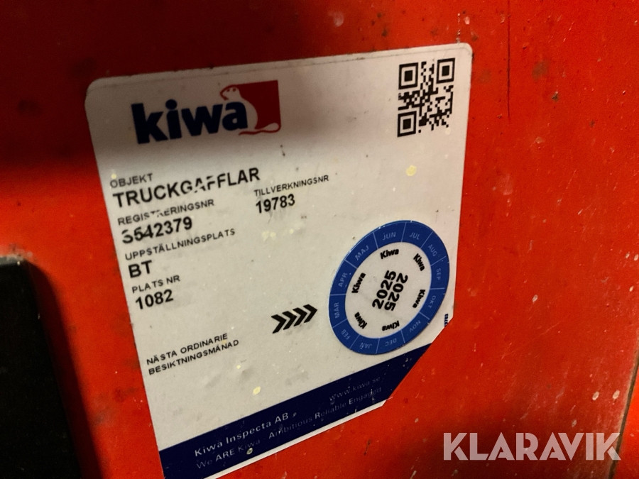 Fyrvägstruck BT FRT2000