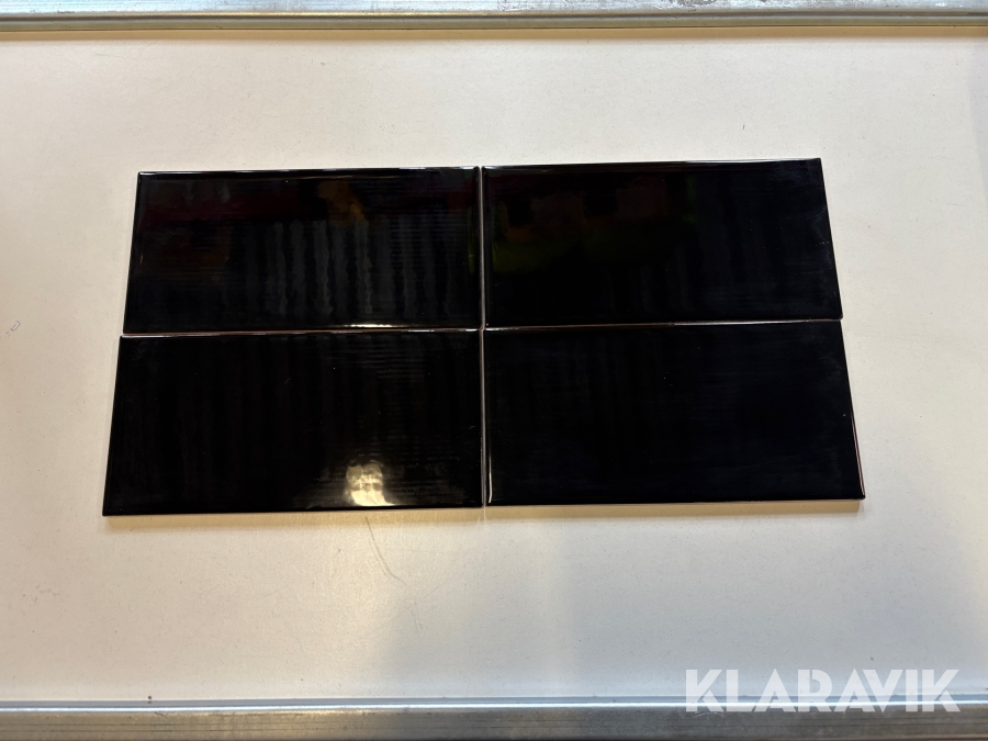 Kakel Recer Preto MU00 Svart ca 24kvm