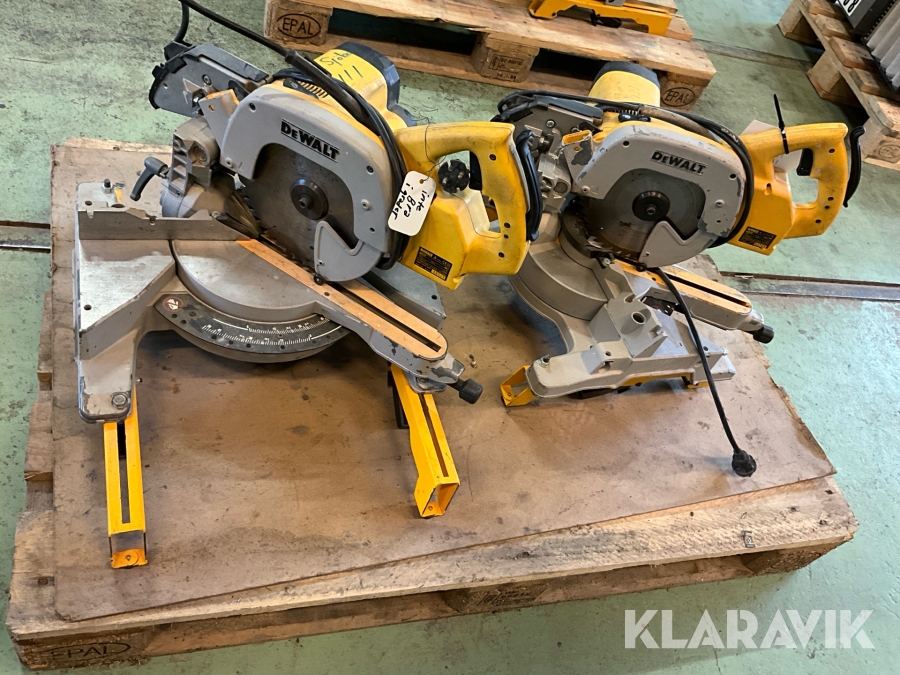 Kap/gersåg 2st Dewalt DW707