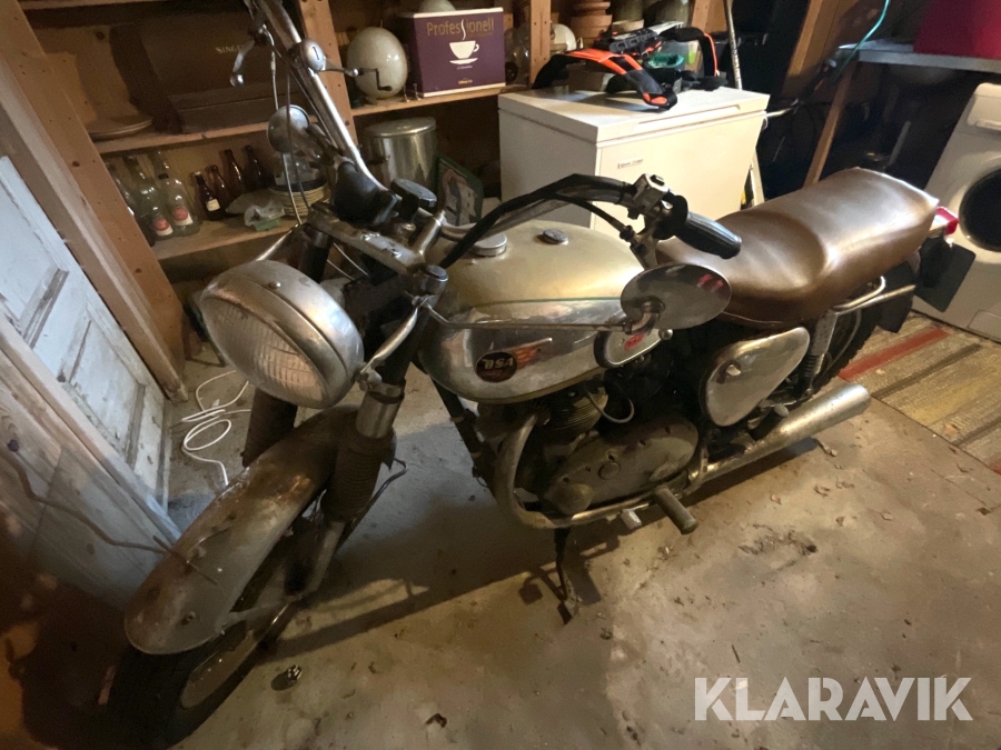 Veteranmotorcykel BSA A-10 super rocket -59