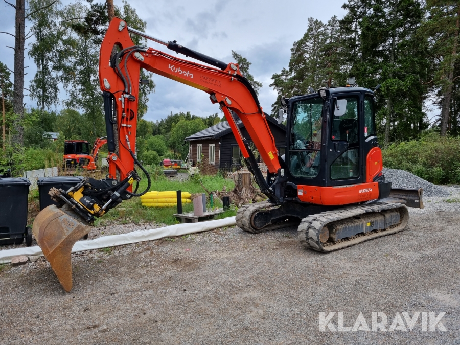 Grävmaskin Kubota KX057-4