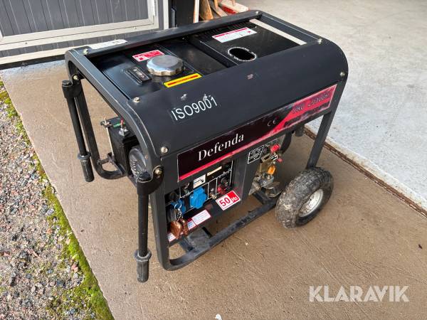 Generator Defenda PRO Z3500R1 diesel med Fjärrstart