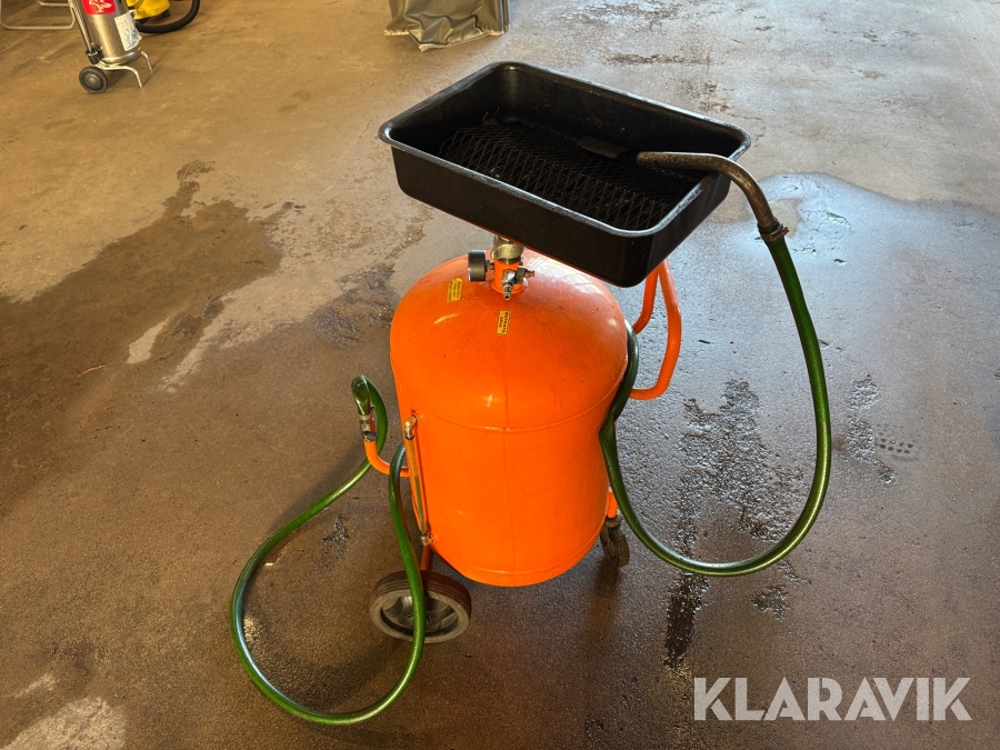 Spilloljeuppsamlare ca 100l