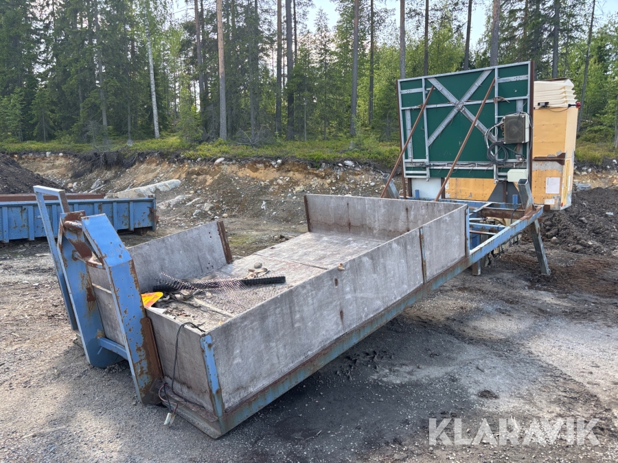 Lastväxlarflak, egentillverkat med TMA-skydd