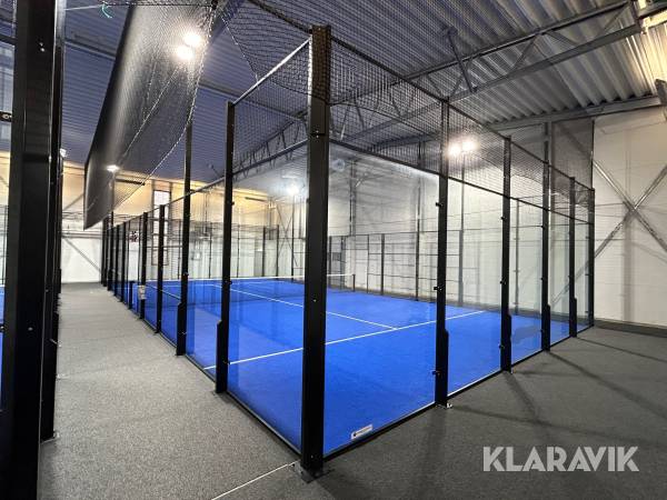 Padelbana Dubbel, Svenskt Konstgräs Padel , utomhusbana