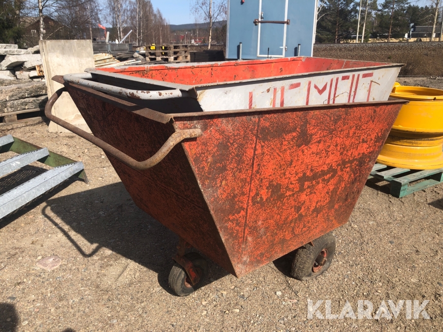 Klaravik Auktioner Container med hjul 2st