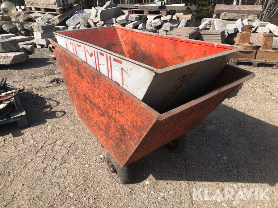 Klaravik Auktioner Container med hjul 2st