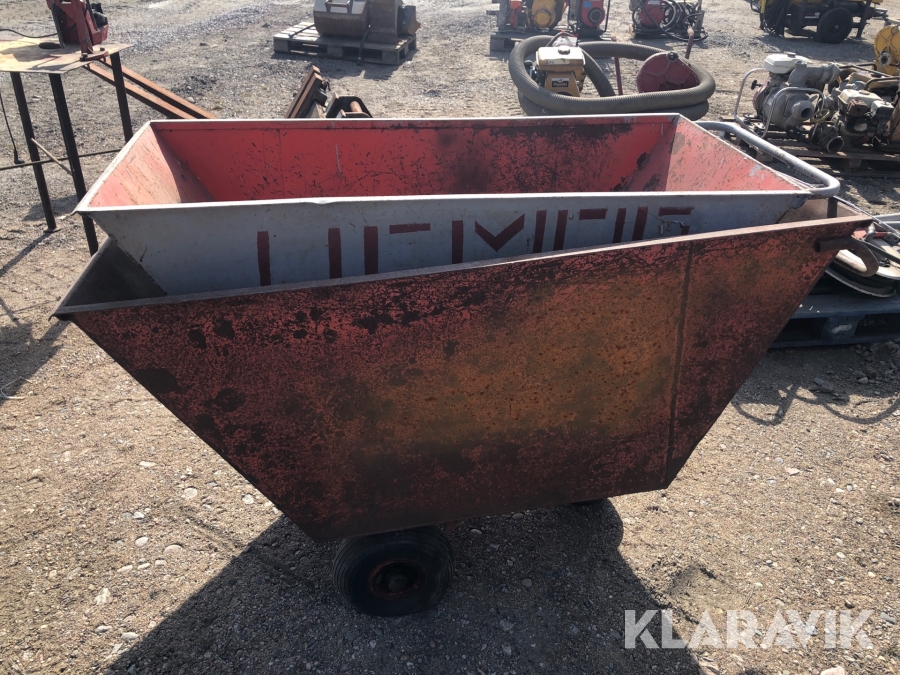 Klaravik Auktioner Container med hjul 2st