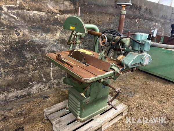 Klyvsåg Waco CD4MP , med matarbord